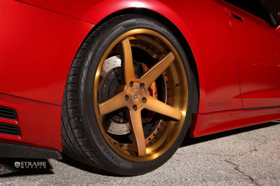  Nissan GT-R on Strasse Wheels 2015 года  (фото 10 из 12)